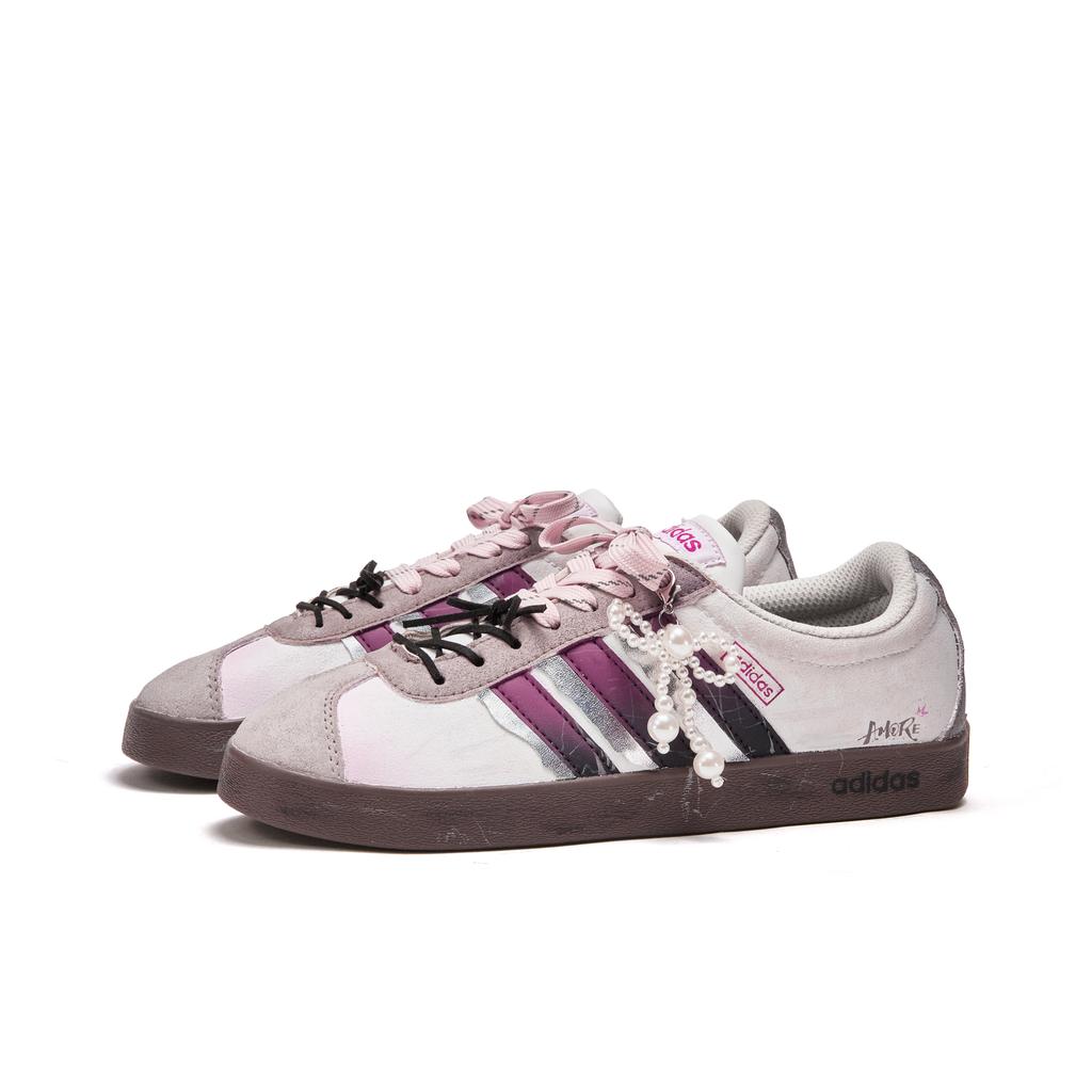 adidas Neo VL Court 2.0 Panda Свобода, Глубоко Влюблен Нескользящие И Дышащие Нескользящие И Дышащие HQ1802(Команда202-)