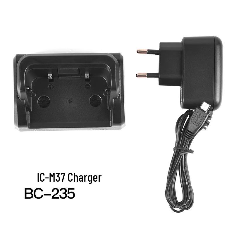 Настольное зарядное устройство BC-235 для рации IC-M37 с совместимостью с аккумулятором BP-296.