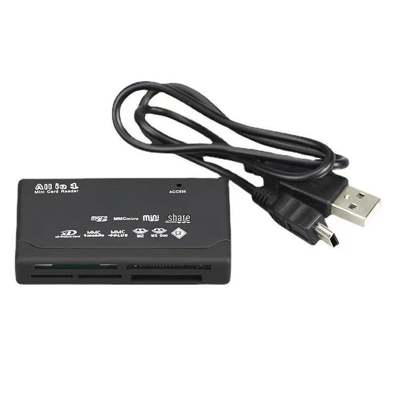 В наличии USB Многофункциональный Шестипортовый Кардридер для Мобильного Телефона и Камеры Высокоскоростной с Защитой Паролем