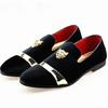 Men's Embroidery Loafers Spring Autumn Mens Casual Driving Shoes Fashion Moccasins Shoes 2024 Trendy Flats Large Sizes 38-48