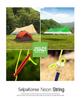 50m Luminous Reflective Camping Rope: Thickened, Windproof Tent & Awning Fixing Rope