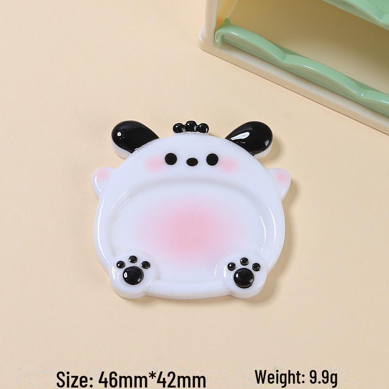 Милая смоляная пластина в виде животного для самостоятельного изготовления ювелирных изделий