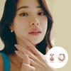 [Worn by Lim Ji-yeon] Ernest One-Touch Earrings (PG)_282300038