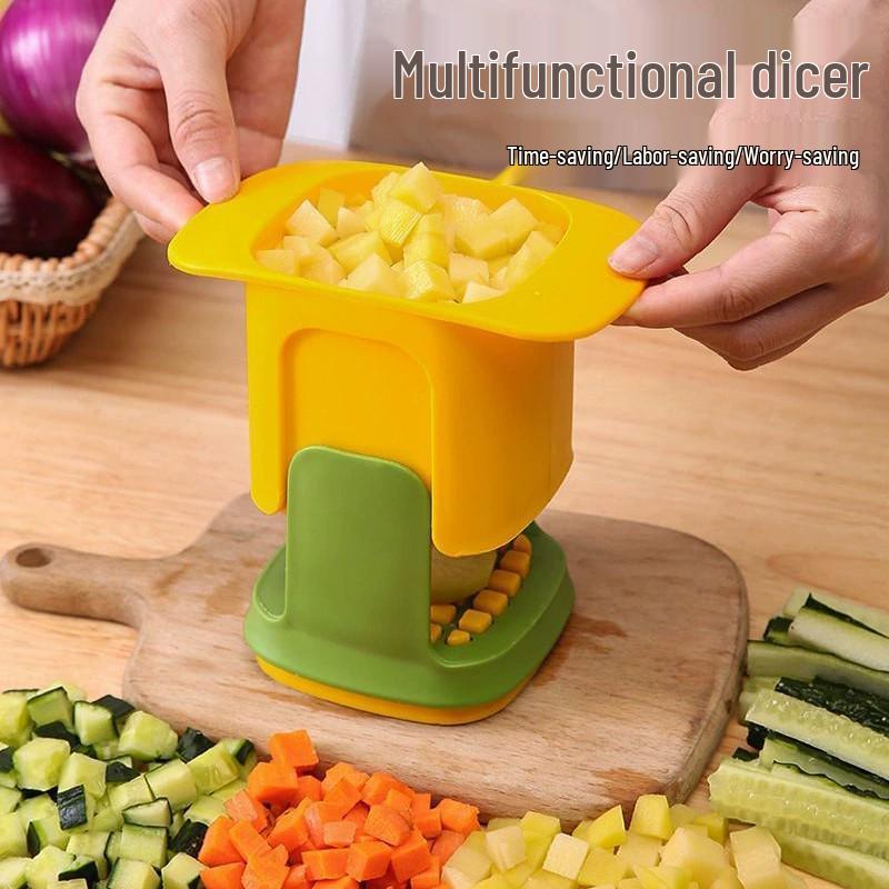 Многофункциональная овощерезка и фрукторезка, а также лукорезка и картофелерезка