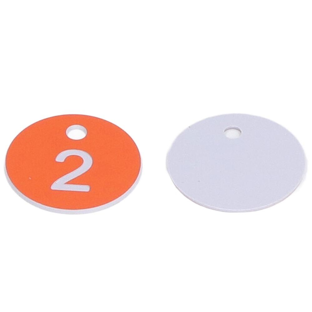 50Pcs Round Shape Beehive Markers Numbered 1-50 Apiary Labels Breeding Mark Labels Apiary Use