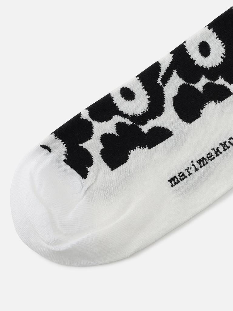 Marimekko Kirmailla Unikko Socks, Women's, Size 34, Gray and White, 52_1_52229191498