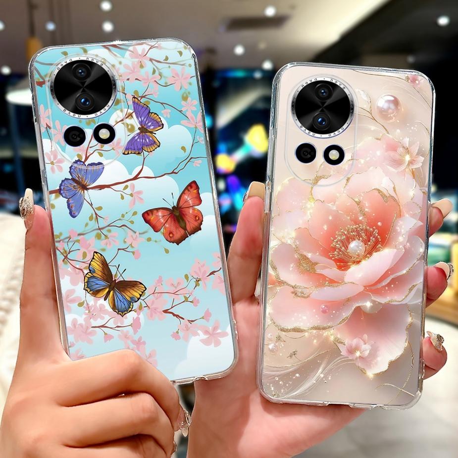 Чехол для Huawei Nova 13 Nova12 BLK-AL00 Новый Роскошный Расписной Чехол Мягкий Силиконовый Чехол для Телефона Для Huawei Nova 12 Pro Nova13 Pro Сумки