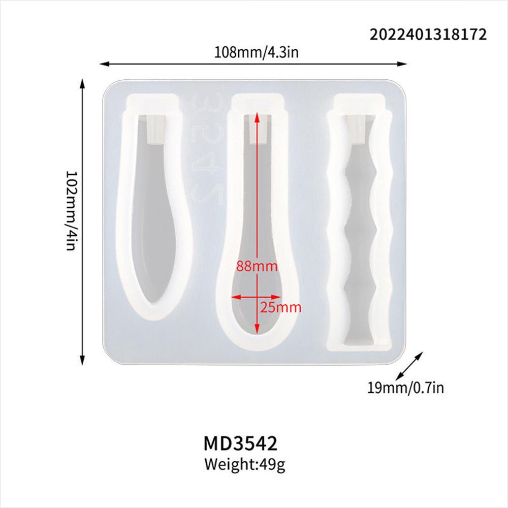 Набор эпоксидных форм для изготовления своими руками хрустальной открывалки для бутылок и ножа для сыра