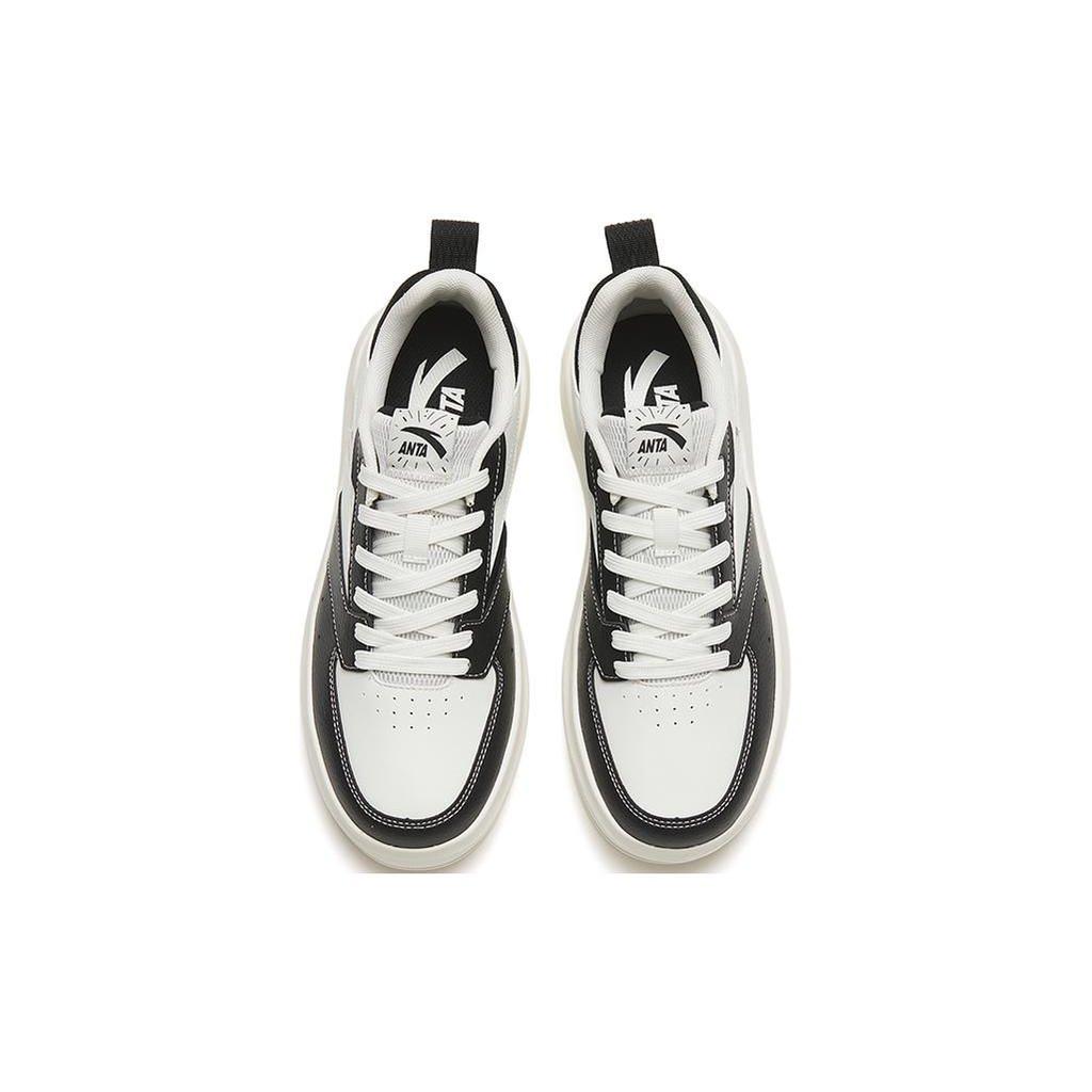 Anta Модные повседневные нескользящие износостойкие низкие кроссовки для скейтбординга женские кроссовки белые черные 922328060-4