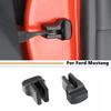 Для 15-2025 Ford Mustang Черный Ограничитель Двери Стопор Пряжка Защитная Накладка Отделка