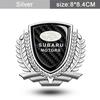 3D Car Window Sticker Exterior Logo Sticker for Subaru Emblem Forester Impreza Legacy XV Outback STI WRX BRZ Tribeca WRC ASCENT PP111