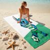 1pc Stitch Soccer Fun Cartoon Quick Dry Microfiber Bath Towel for Swimming Surfing Camping Unisex Holiday. SJT7201106