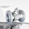 Jundingying 304 High-Temperature Hard Seal Flange Ball Valve