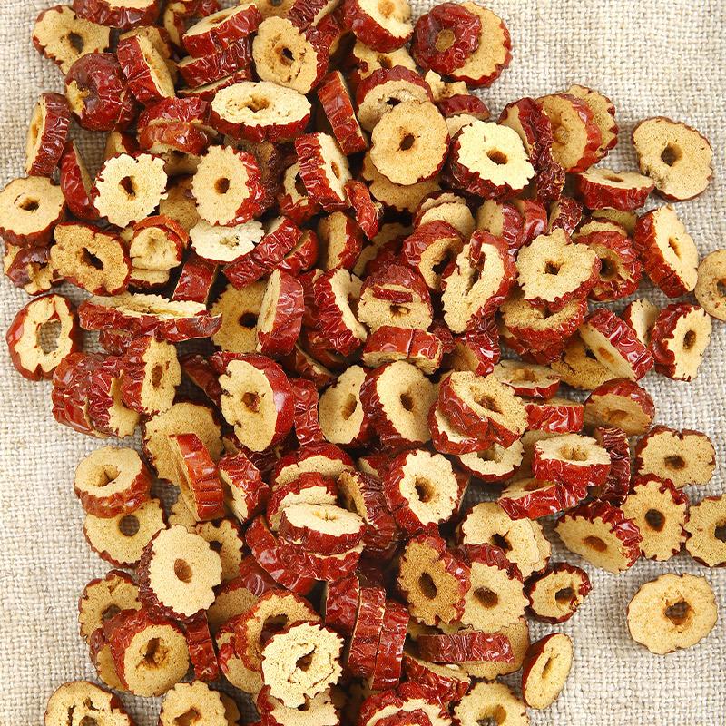 Hui Fifth Brother Seedless Crispy Red Date Slices for Tea Brewing, Free Shipping Included