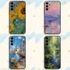 Чехол для телефона с картинами Клода Моне для Samsung серии S s21 s22 s23 s24 s25 S26 FE Plus Ultra, мягкий ТПУ, приятный для кожи