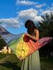 2026 High-End Rainbow Kite for Adults: Easy Flying, Vibrant Colors, Perfect for Light Breeze and Photography
