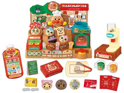 Anpanman: Давайте выпечем в духовке Свежеиспеченный хлебобулочный завод дядюшки Джема DX