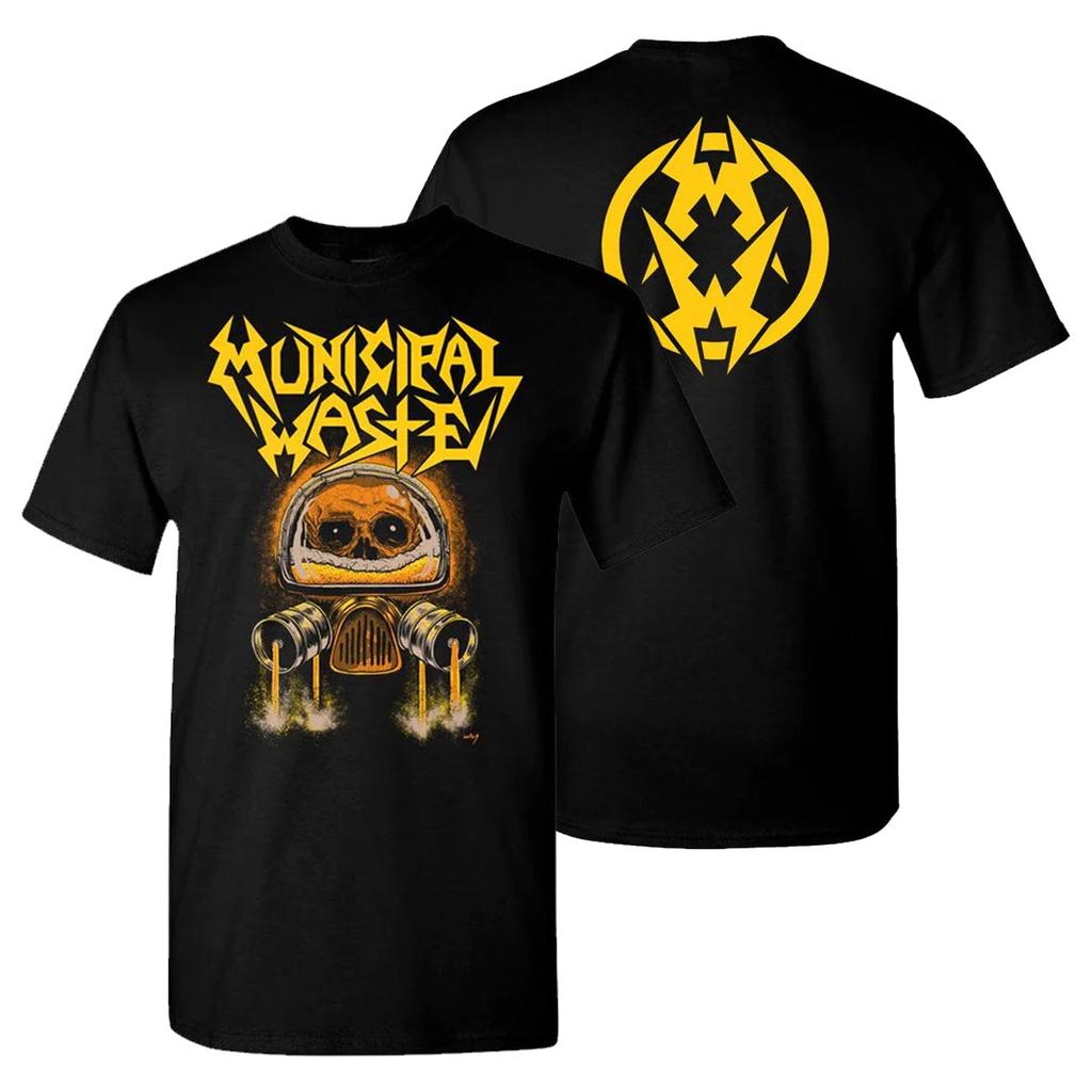 Municipal Waste Thrash Band Graphic Cotton T-shirt Unisex Men Women Fans Essentials Short Sleeve Tops Fashion Brand Summer Tee