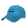Curved Funny Halloween Face Baseball Cap fashionable Snap Back Hat Luxury Cap custom Hat Golf Women Unisexs