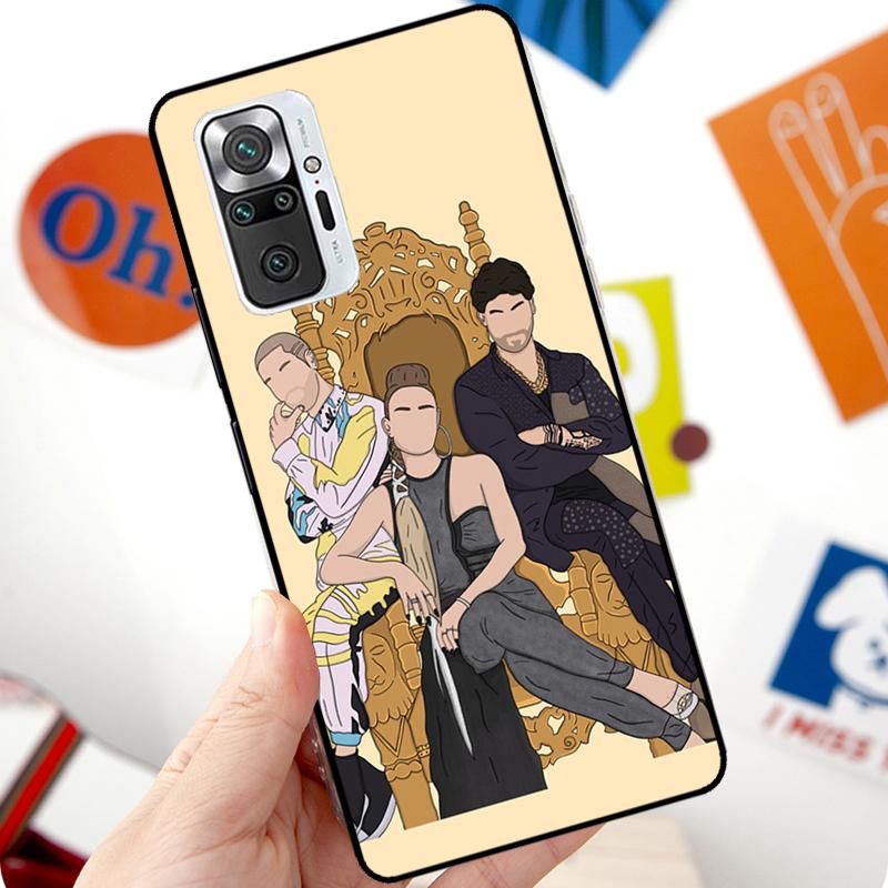 Чехол "Королева Потока" Для Xiaomi Redmi Note 12 Pro 11 8 9 10 Pro 9S 10S 11S 12S Redmi 12C 10C 9C 10A Обложка