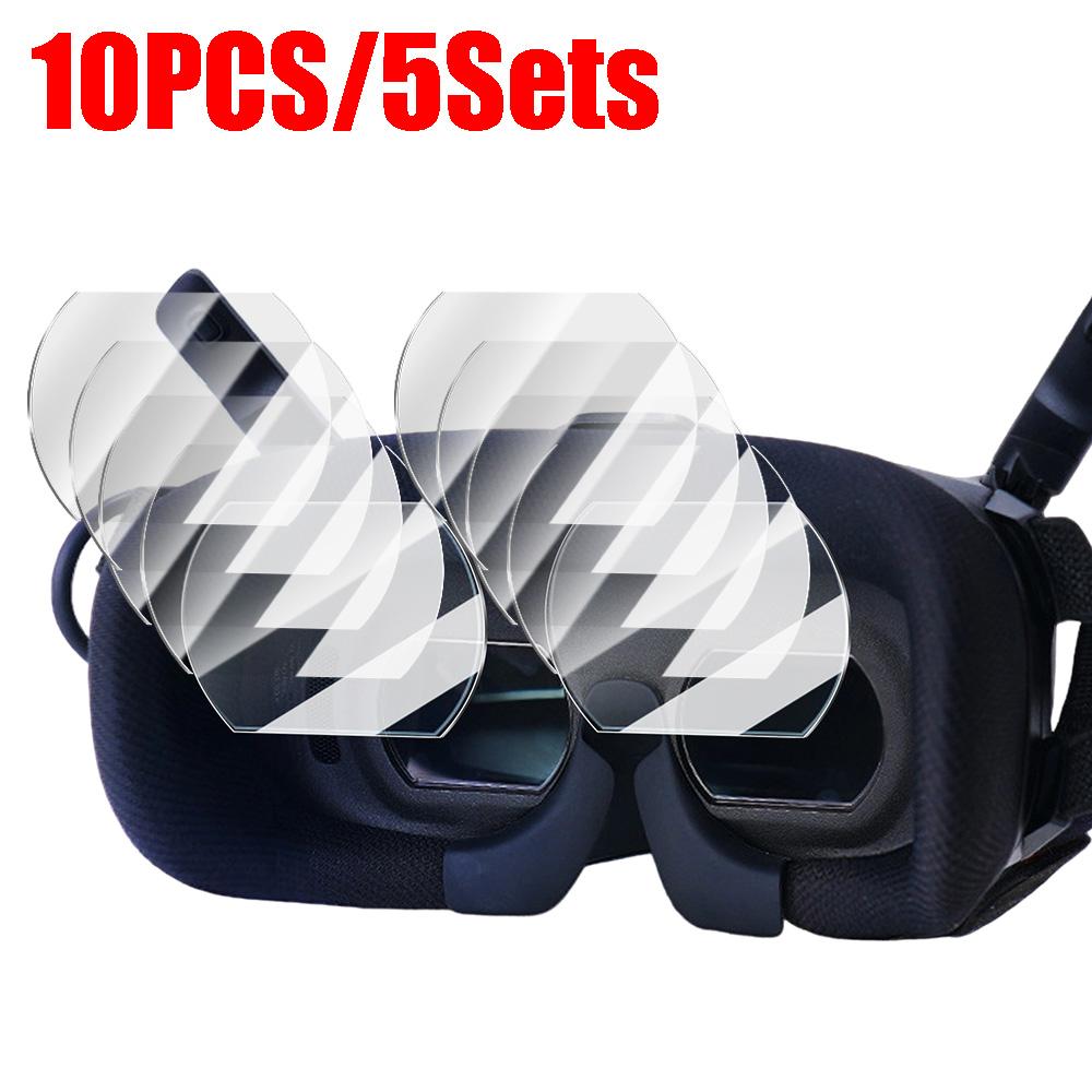 1-5 комплектов Защитное стекло для экрана DJI Goggles N3 Полное покрытие Защитная пленка для DJI N3 AR HD Защита от царапин Прозрачное стекло