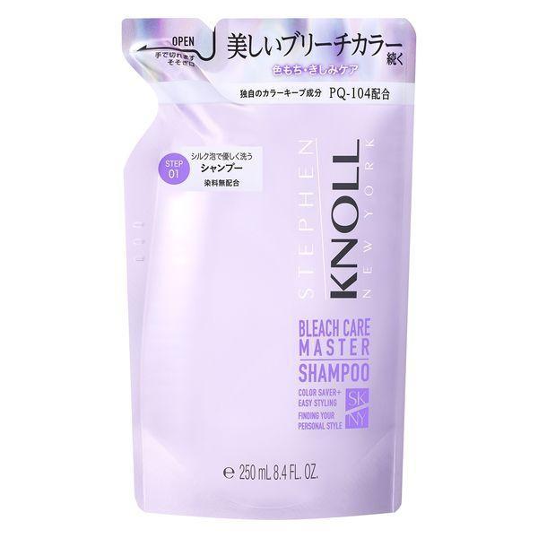 Kose STEPHEN KNOLL Шампунь для ухода после осветления Master Shampoo 300 мл Сменный блок 250 мл