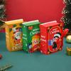5 шт. в форме книги, рождественские коробки для конфет, сумка, Санта-Клаус, детская подарочная упаковка, коробка, украшения для вечеринки Navidad Natal Noel