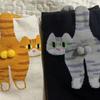 1-6 пар Мультяшные милые кошачьи носки из хлопка Каваи Лолита Вязаные носки Женские Девичьи Средние голенища Носки для сна С кошачьим принтом Носки для пола