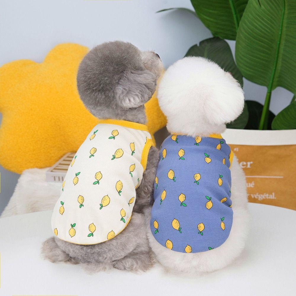 Cute Dog Clothes Soft Pet Shirt Pet Clothing Pet T-shirt Kittens