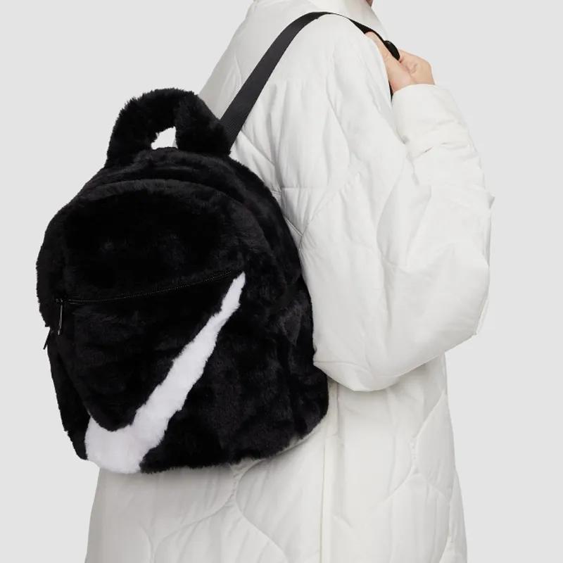Nike Polyester Backpack Mini Unisex Black (Unisex) Backpacks FB3049010