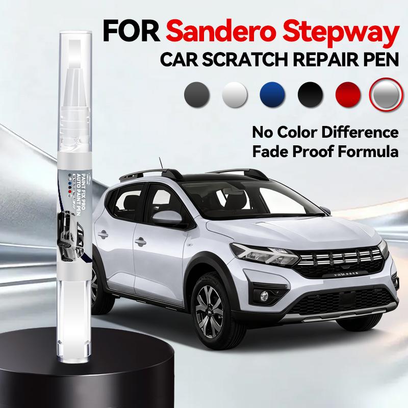 Purpose Vehicle Car Paint Repair Pen For 2013-2025 Dacia Sandero Stepway Paint Scratch Repair Accessories Blue Green Grey Red Wh