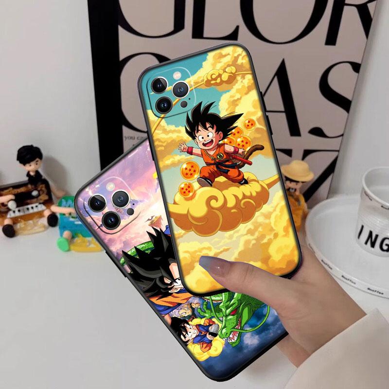 TR3 Anime Dragon Ball New High-End Shell Phone Case for iPhone 16 15 14 13 12 Pro Max Plus Mini