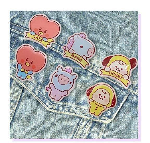 Соломон Шоджи Ко., Лтд.. Акриловая значок-булавка BT21 (KOYA) WAPB-BT21-KY
