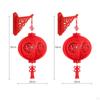 2 шт. Китайский фонарь Год декора Змея Подвесной для весны
