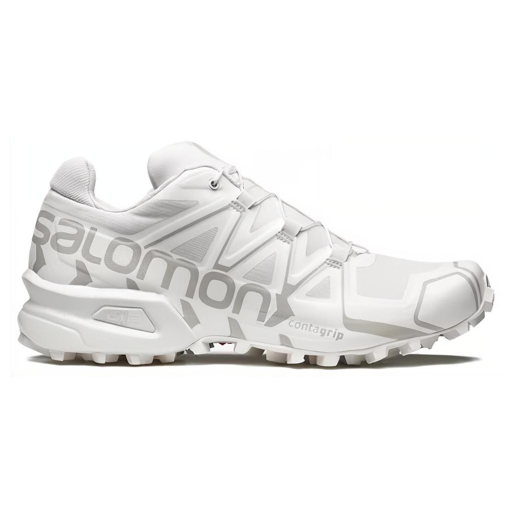 SALOMON CROSS Cushioning Low top Outdoor Shoes Unisex Silver White L47384200
