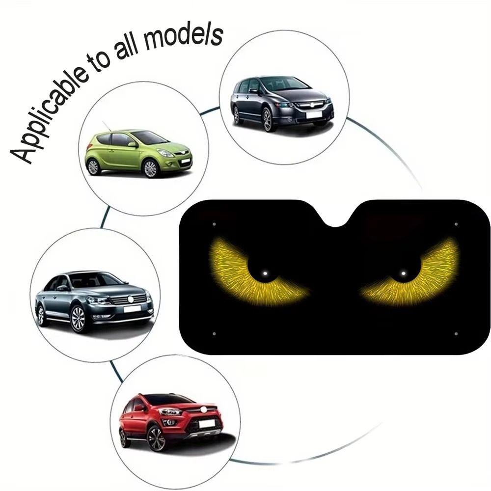 Heat Blocking Windshield Sunshade Foldable Design Car Sunshade Parasol Interior Cooler