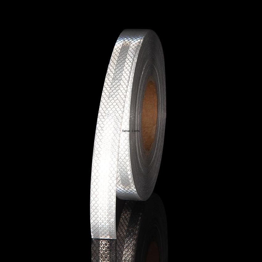 High Visibility Reflective Tape 1inch*33FT White Red Fluorescent Yellow Blue Warning Conspicuity Bicycle Waterproof Car Sticker