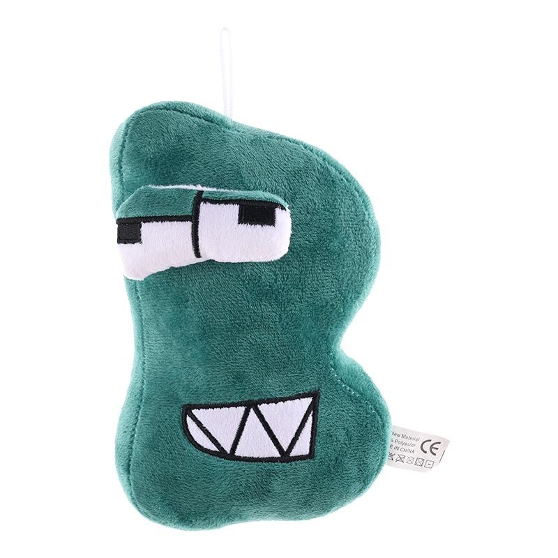 Плюшевая игрушка-подушка в виде русской буквы из Alphabet Lore для детей, мягкая и приятная на ощупь кукла-мягкая игрушка