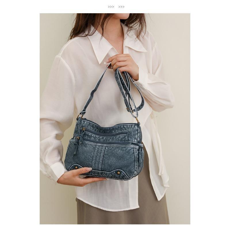 Высококачественная женская сумка-тоут, женская сумка через плечо, новинка 2023, простая женская сумка с несколькими отделениями, сумки