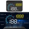 M12 GPS+OBD Проекционный дисплей для автомобиля HUD Бортовой компьютер Автопроектор Электроника Лобовое стекло Дисплей Obd2 со скоростью Обороты Компас