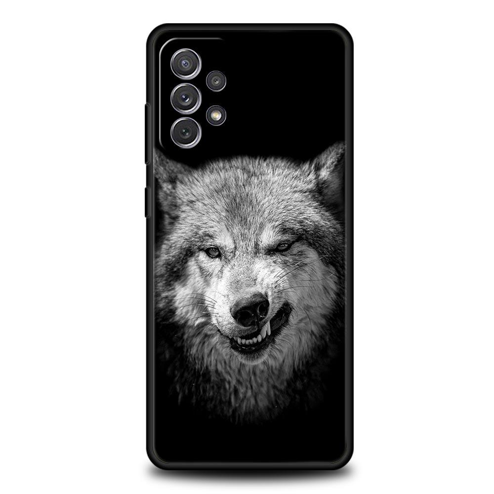 Phone Case For Samsung A13 A51 A71 A41 A31 A21S A11 A01 A03S A12 A32 A52 A22 A23 A33 A53 A73 5G Cover Cheetah Tiger Lion Animals