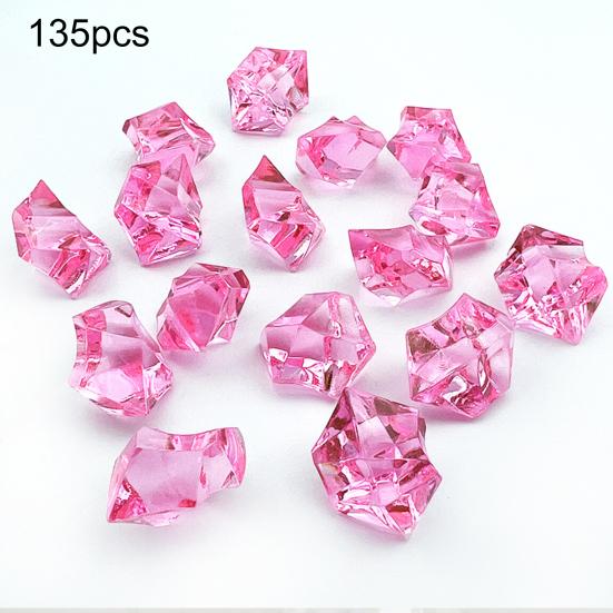 1 упаковка, сверкающий акриловый наполнитель для аквариума с драгоценными камнями, яркие полированные реалистичные наполнители для ваз неправильной формы, искусственные ледяные камни