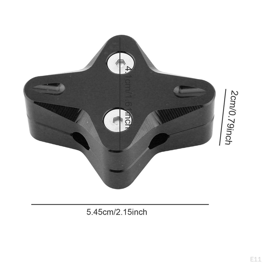 Aluminum Alloy Kickstand Sidestand Extension Enlarge Plate Pad, Motorcycle Side Stand Foot