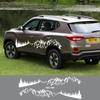 Для Ssanyong Rexton 4X4 Y200 ELX Y400 Y450 внедорожник Графика Горный стиль Виниловый декор Наклейка Наклейка на автомобиль Авто DIY украшение