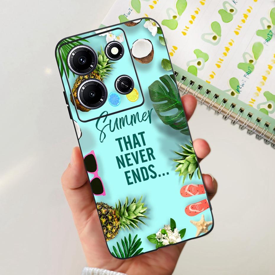Модный Чехол-бабочка для телефона Infinix Note 30i Note30 Pro 2023 Мягкий Силиконовый ТПУ Задняя Крышка Для Infinix Note 30 Pro Note30i