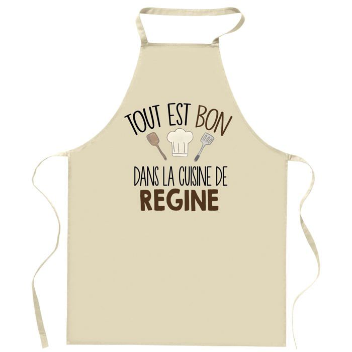 Tablier de cuisine - Planetee - Prénom personnalisé - Coton résistant - Impression bretonne