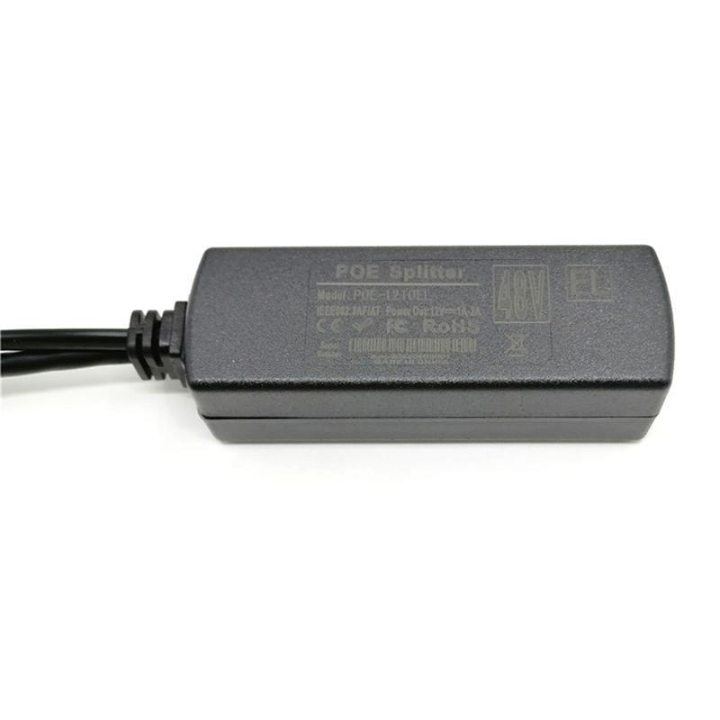 48 В к 12 В Адаптер Кабель-разветвитель Инжектор Модуль питания для камеры видеонаблюдения CCTV
