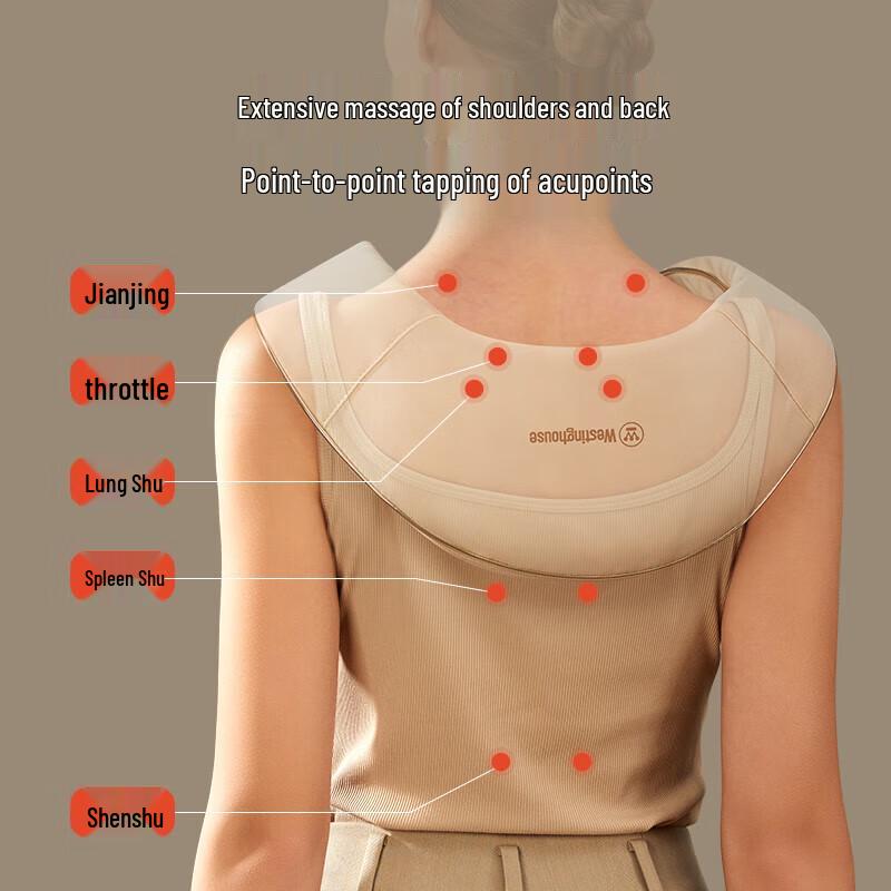 Westinghouse UX1 Neck and Shoulder Percussion Massager CN plug (adapter included)