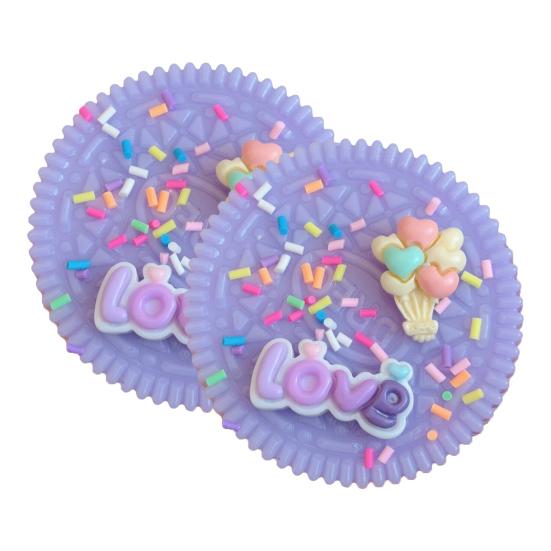 Yousheng 1/2Pcs сэндвич-печенье-сдавливающая игрушка для снятия стресса, сенсорная игрушка для детей, подростков и взрослых, мягкая игрушка-симулятор TPR для еды