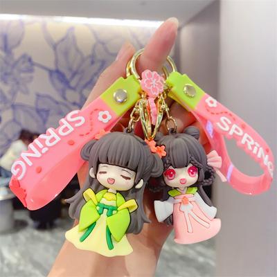 Красивая Брелок для Девочки Девочка Сердце Милый Подвеска на Сумку Кукла Машина Подарки Детские Игрушки